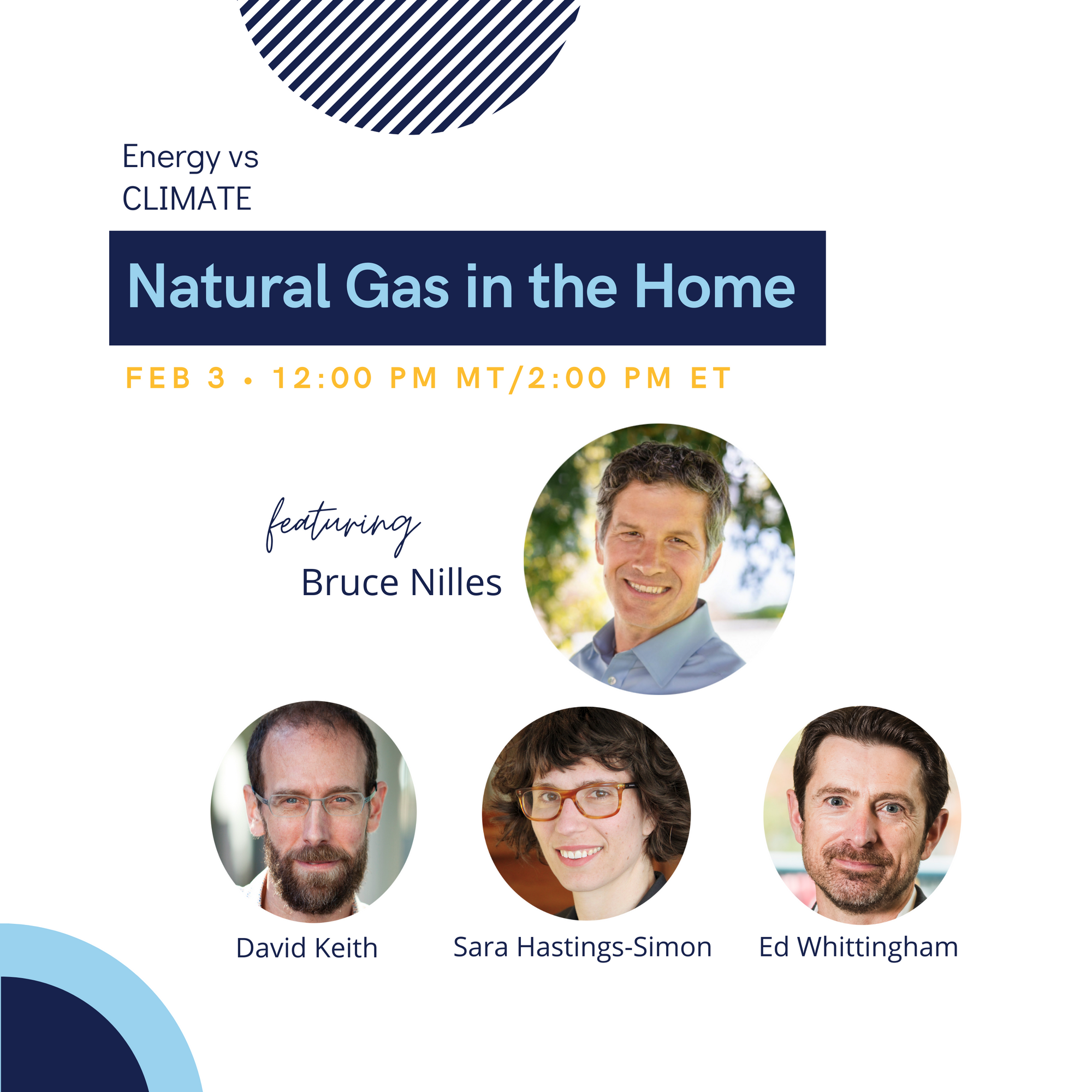 Energy vs Climate: Natural Gas in the Home