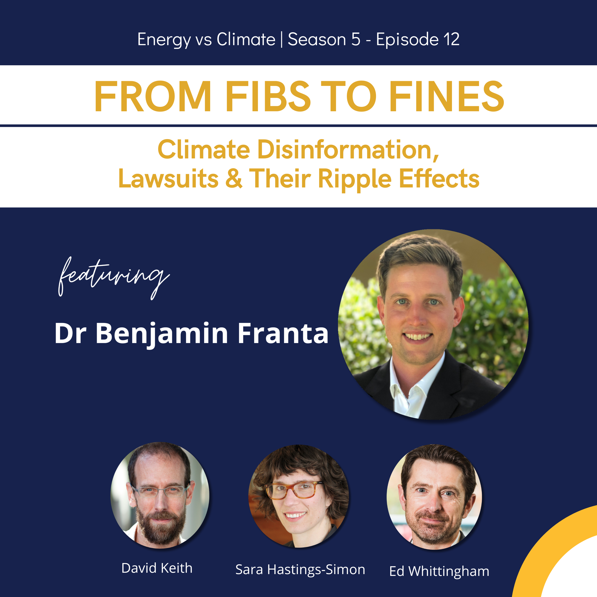 FROM FIBS TO FINES - Climate Disinformation, Lawsuits & Their Ripple Effects